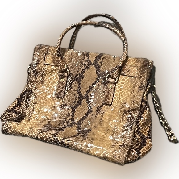 Michael Kors Hamilton Python Large Tote - Picture 2 of 5